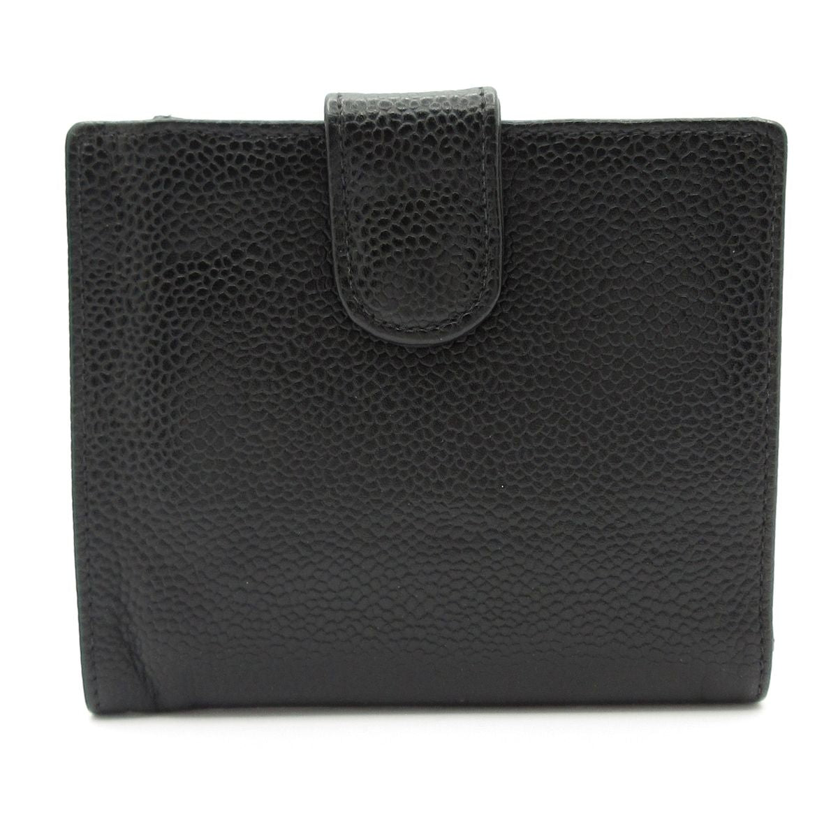 Chanel Snap Wallet Black CC Logo — view 2