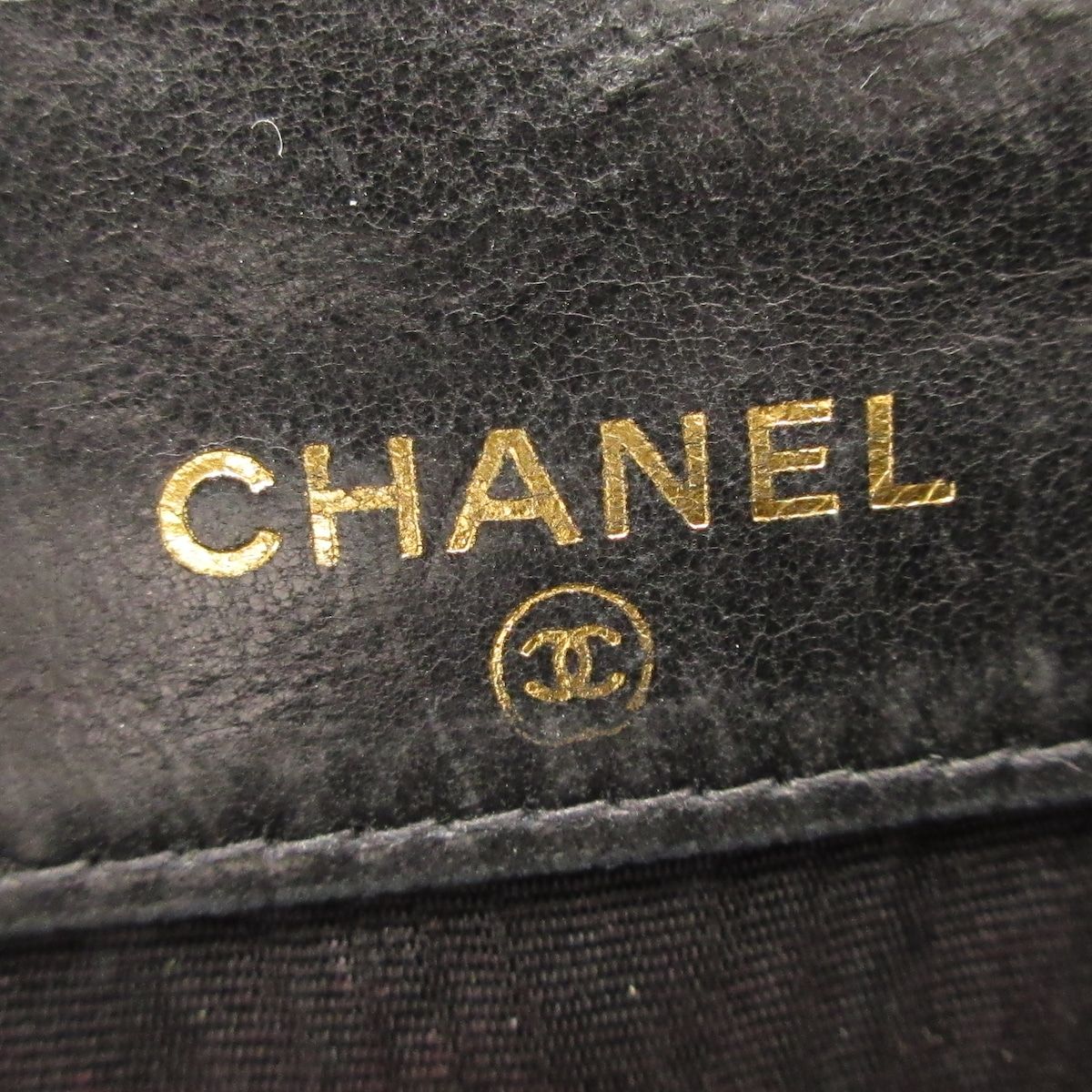 Chanel Snap Wallet Black CC Logo — view 5
