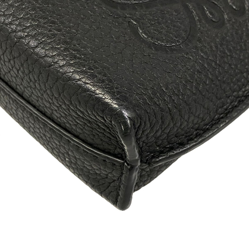 Loewe Shoulder Bag Vertical T Pocket Black — view 6