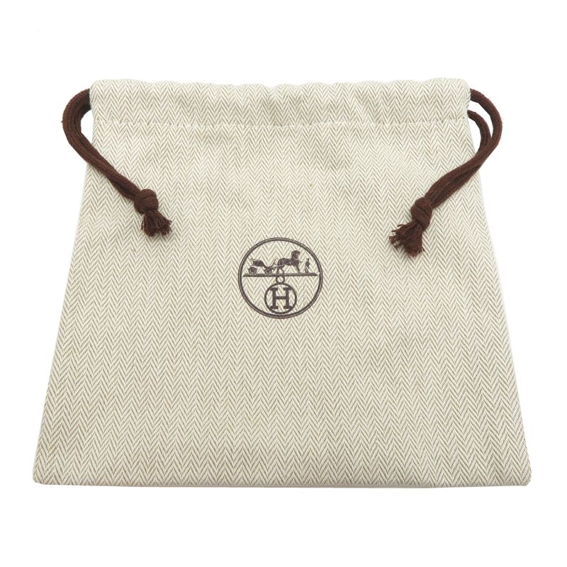 Hermes Shoulder Strap Bag Straps Gray — view 8