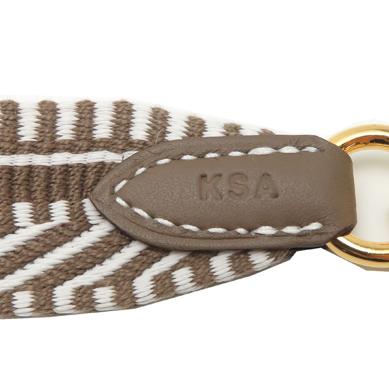 Hermes Shoulder Strap Bag Straps Gray — view 6