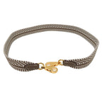 Hermes Shoulder Strap Bag Straps Gray — view 3