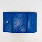Gucci Embossed Key Case Large GG Blue Key Holder — view 8