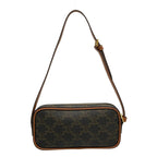 Celine Handbag Cuir Triomphe Mini Camera Tan Bag — view 3