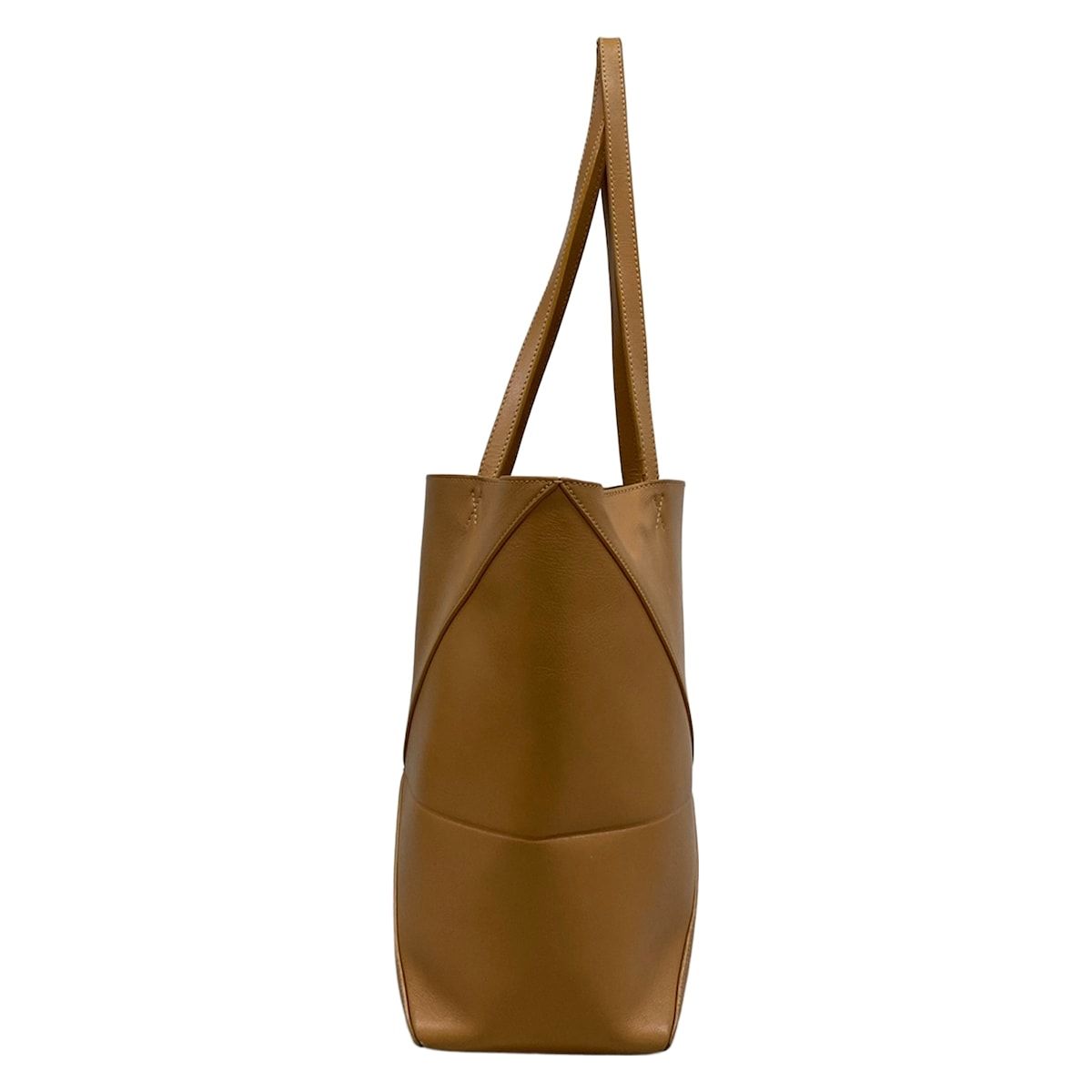Loewe Tote Bag Puzzle Fold Medium Warm Desert Folding — view 2