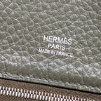 Hermes Tote Bag Victoria Cabas 32 Khaki — view 8