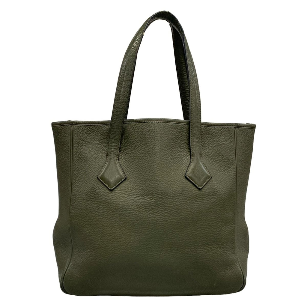 Hermes Tote Bag Victoria Cabas 32 Khaki