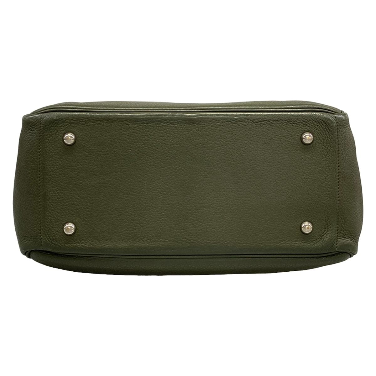 Hermes Tote Bag Victoria Cabas 32 Khaki — view 5