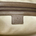 Gucci Shoulder Bag Ophidia GG Small Beige Ebony Dark Brown Leather — view 8