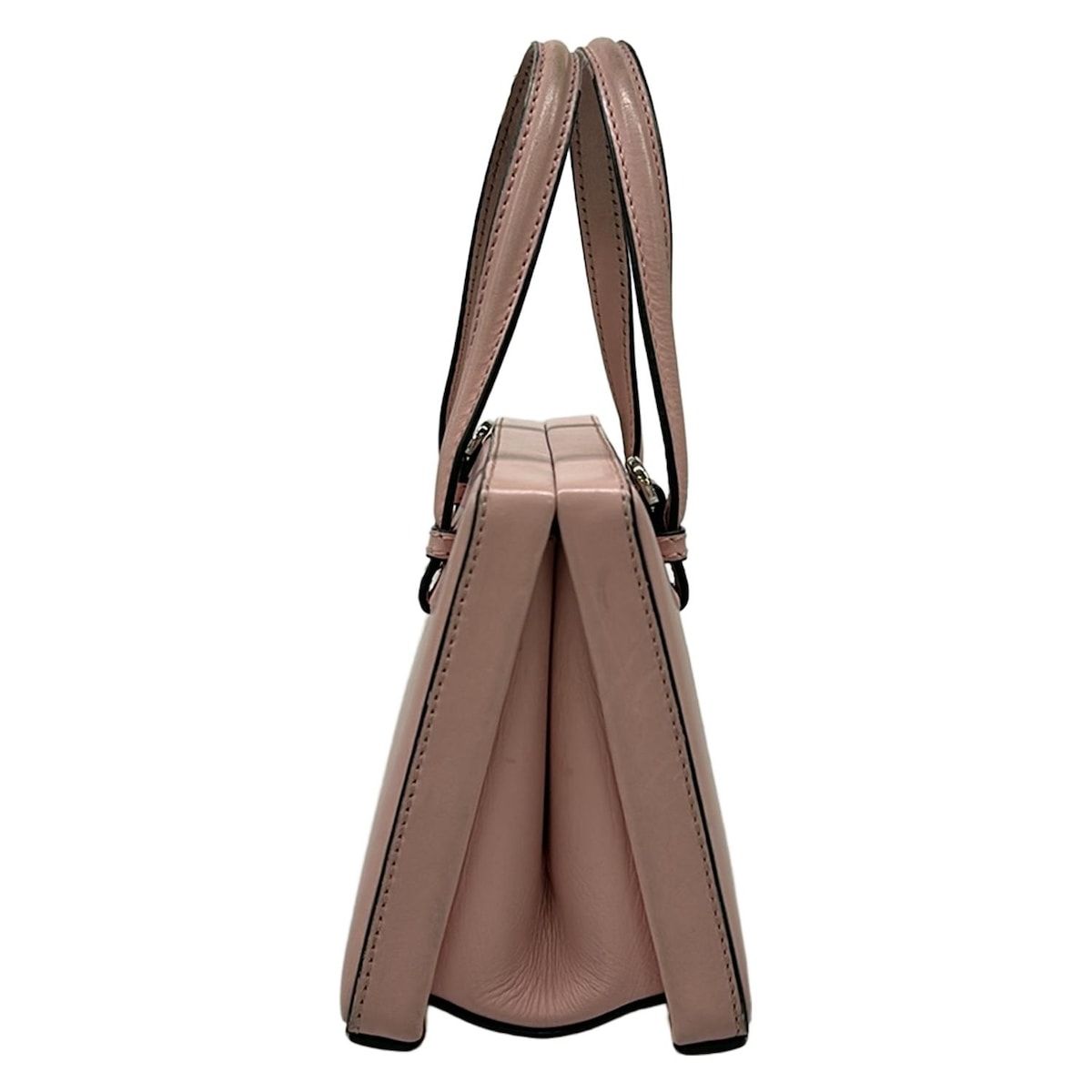 Loewe Handbag Postal Light Pink Leather — view 2