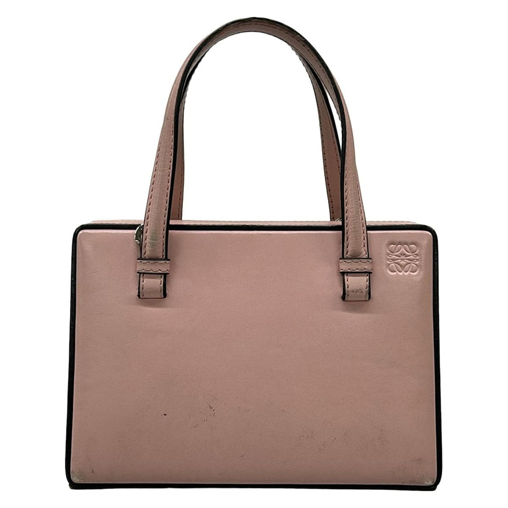 Loewe Handbag Postal Light Pink Leather