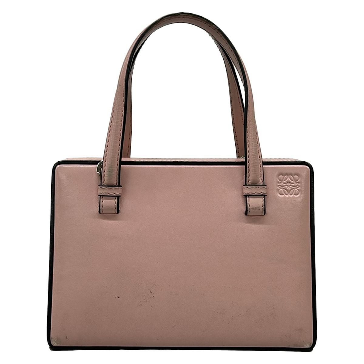 Loewe Handbag Postal Light Pink Leather