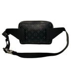 Louis Vuitton Waist Pouch Taigarama Bum Bag Outdoor Noir Leather Cowhide — view 3