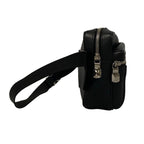 Louis Vuitton Waist Pouch Taigarama Bum Bag Outdoor Noir Leather Cowhide — view 2