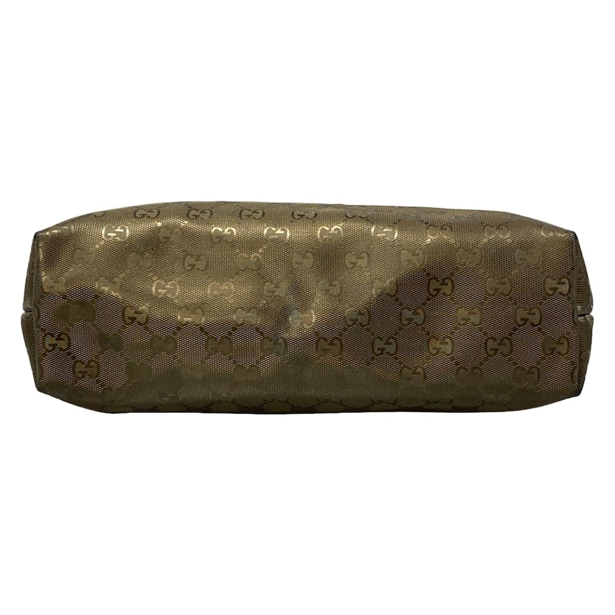 Gucci Shoulder Bag Imprime Khaki Leather — view 5