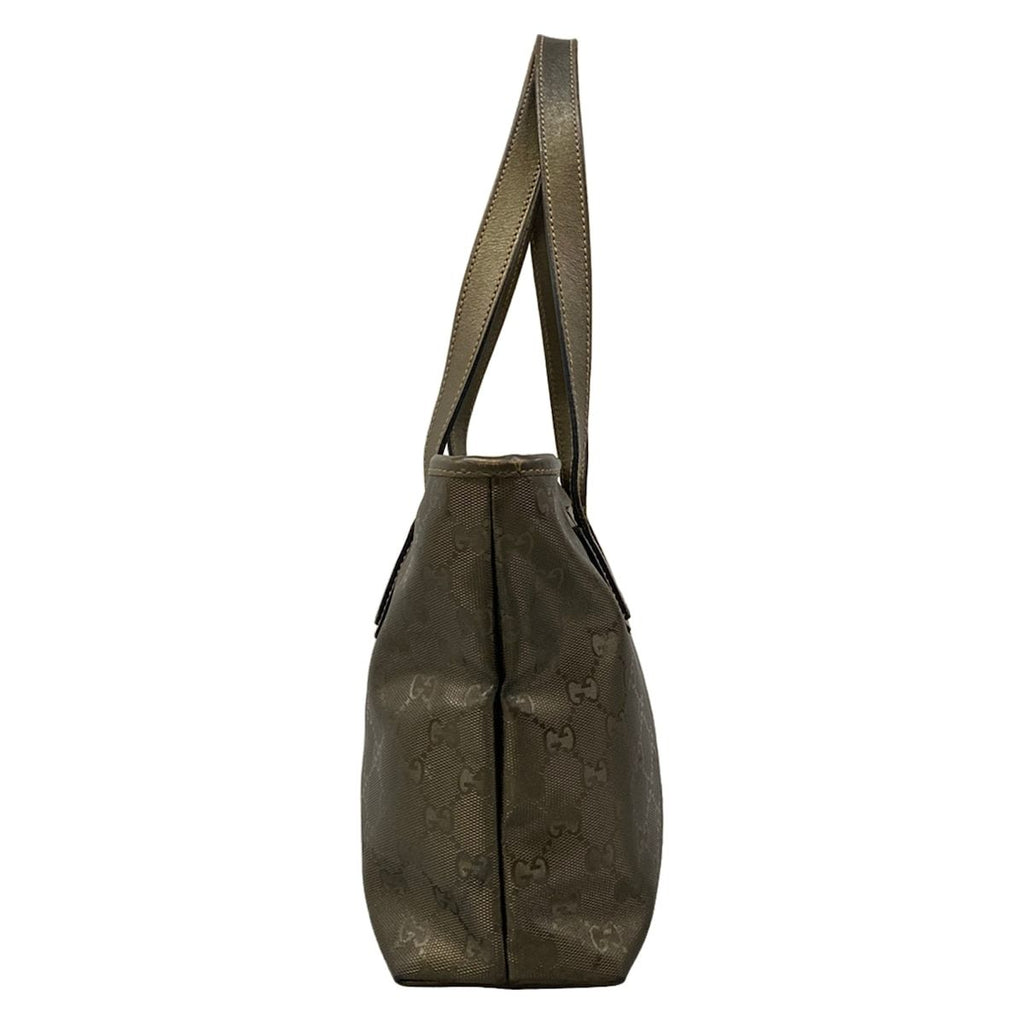 Gucci Shoulder Bag Imprime Khaki Leather — view 2