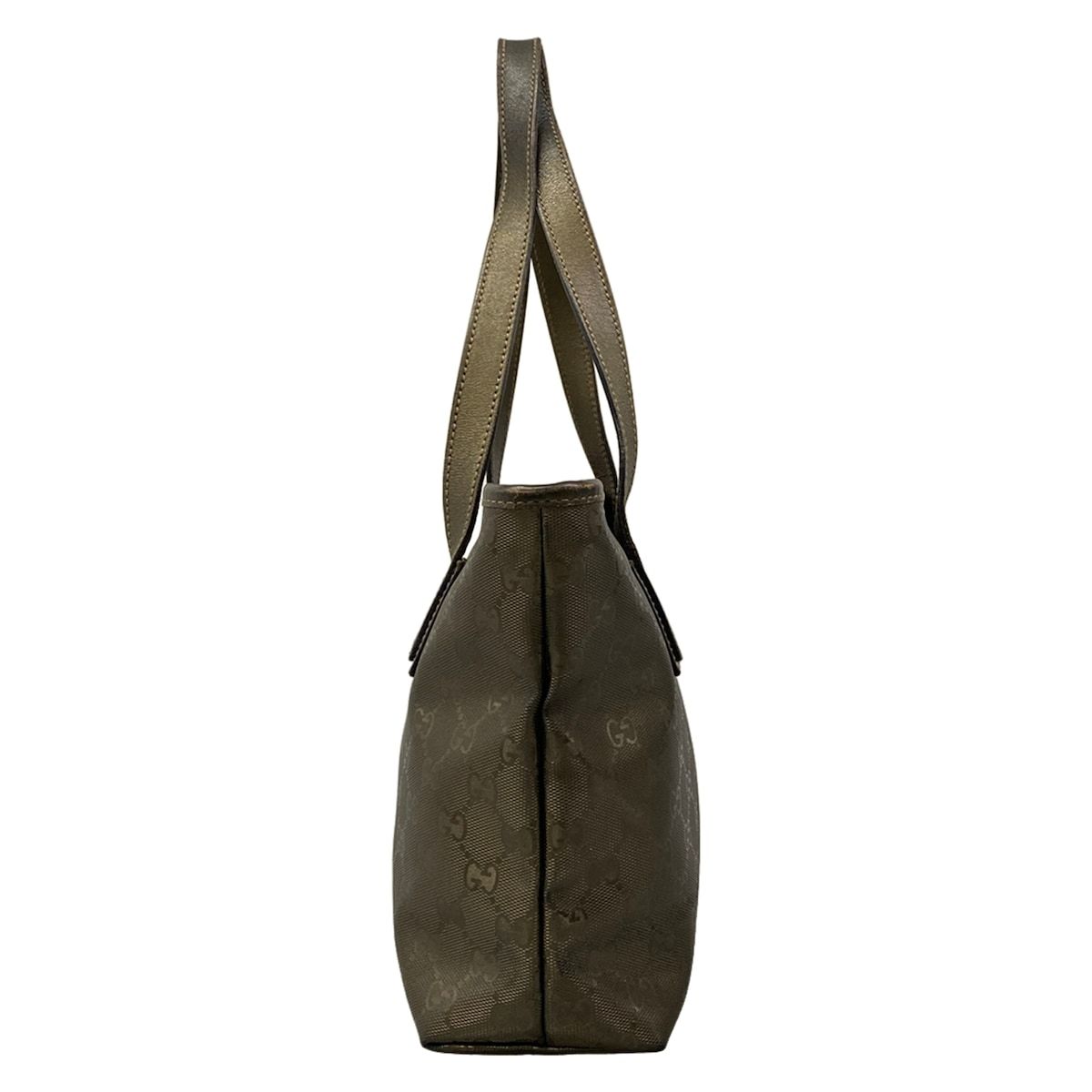Gucci Shoulder Bag Imprime Khaki Leather — view 4