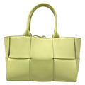 Bottega Veneta Tote Bag the Arco Light Green Leather