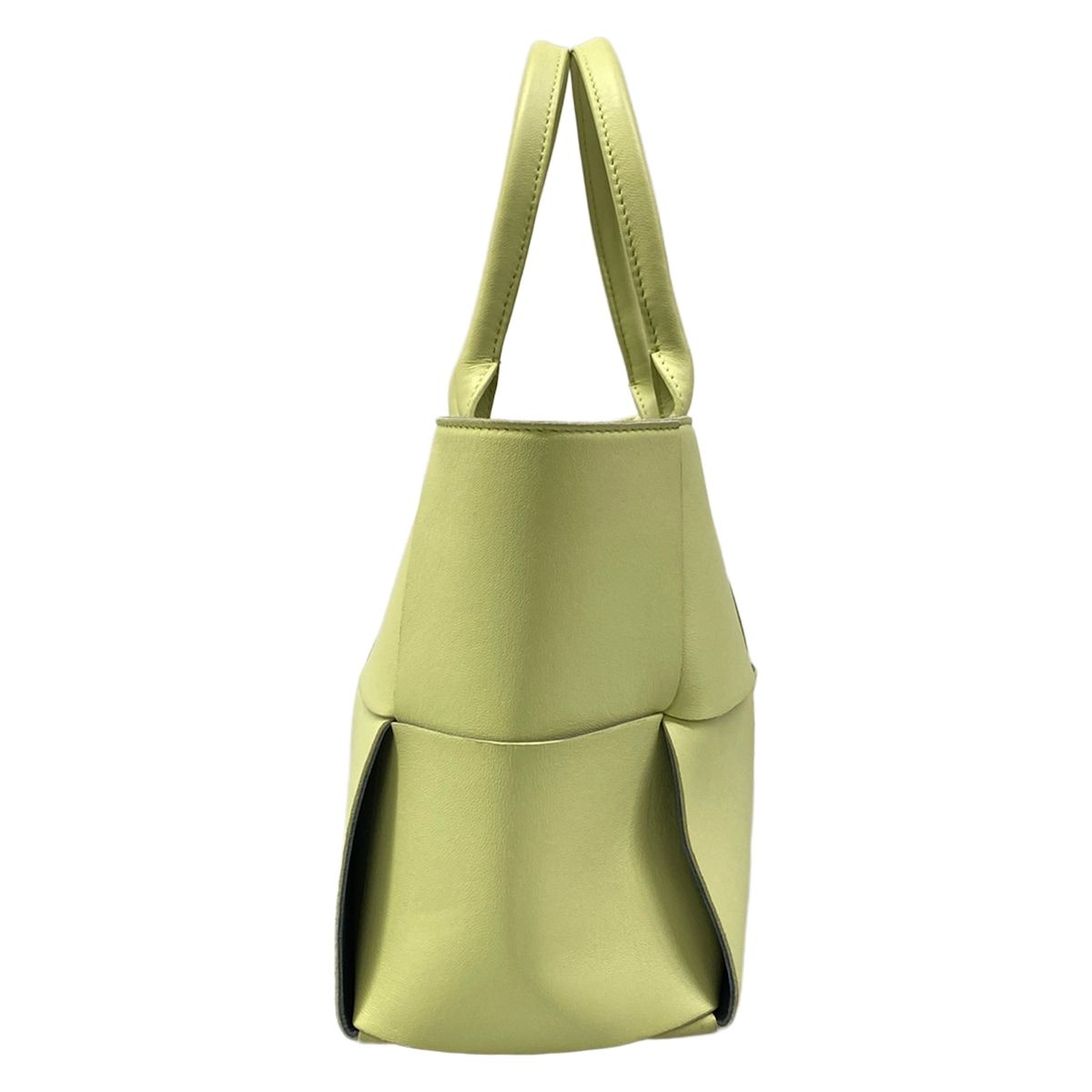 Bottega Veneta Tote Bag the Arco Light Green Leather — view 4