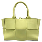 Bottega Veneta Tote Bag the Arco Light Green Leather — view 3