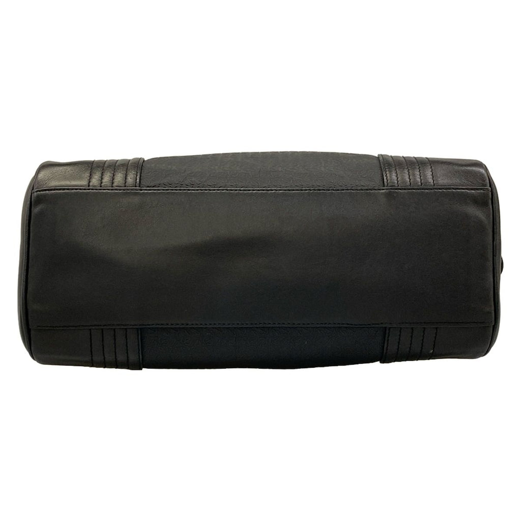 Loewe Handbag Anagram Pattern Black Leather — view 5