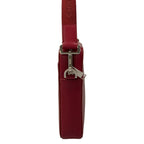 Dior Shoulder Bag Red Light Gray Leather — view 2