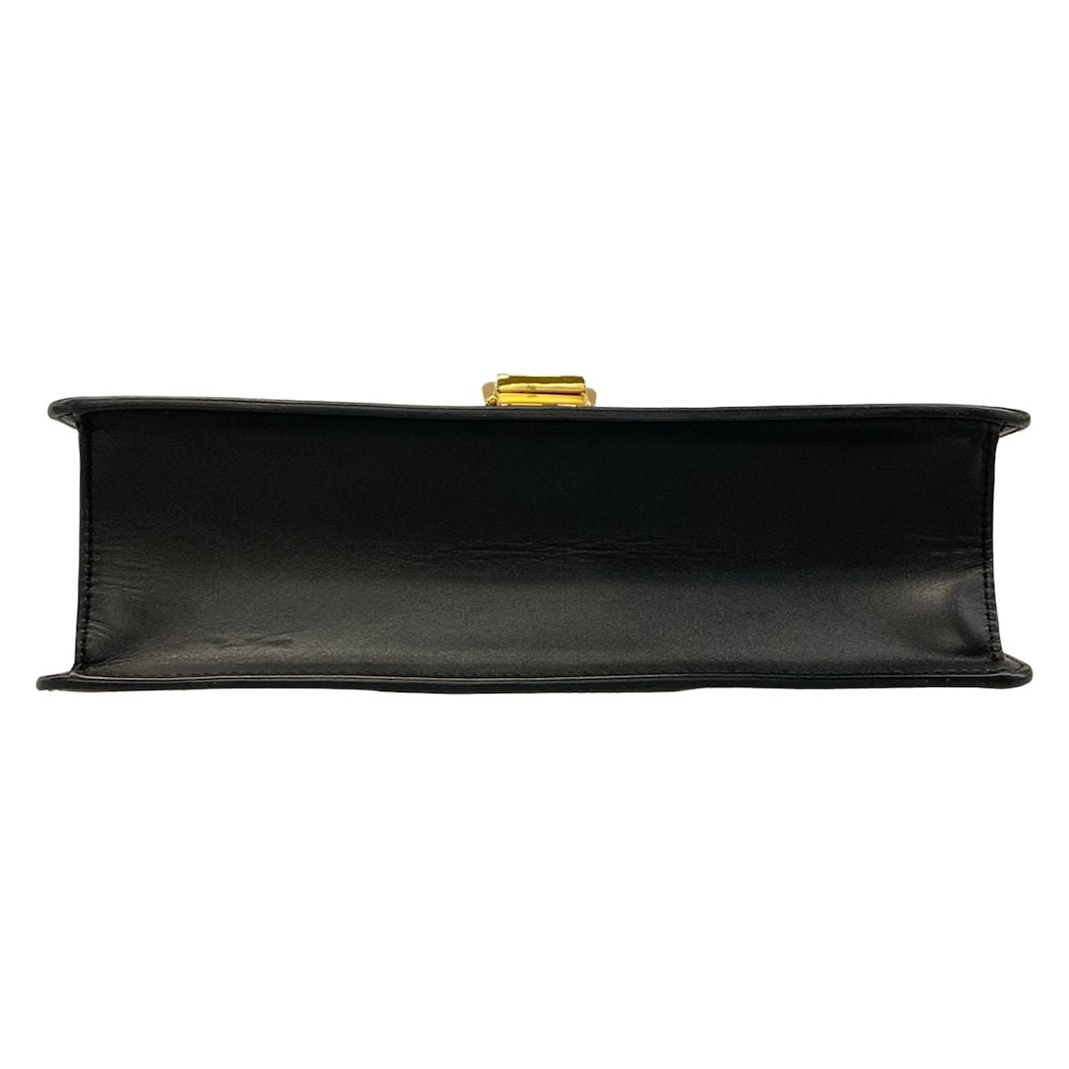 Gucci Shoulder Bag Sylvie Black Green Red Leather — view 5