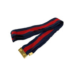 Gucci Shoulder Bag Sylvie Black Green Red Leather — view 8