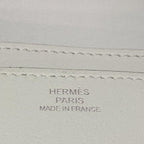Hermes Business Card Case Nap Vert Peppermint Strap Removable — view 4