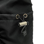 Prada Tessuto Montagn Montaigne Hand Tote Bag Nylon Saffiano Leather Black — view 5
