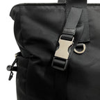 Prada Tessuto Montagn Montaigne Hand Tote Bag Nylon Saffiano Leather Black — view 4