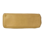 Chanel Tote Bag Executive Line Beige Gold Leather — view 5