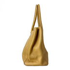 Chanel Tote Bag Executive Line Beige Gold Leather — view 4