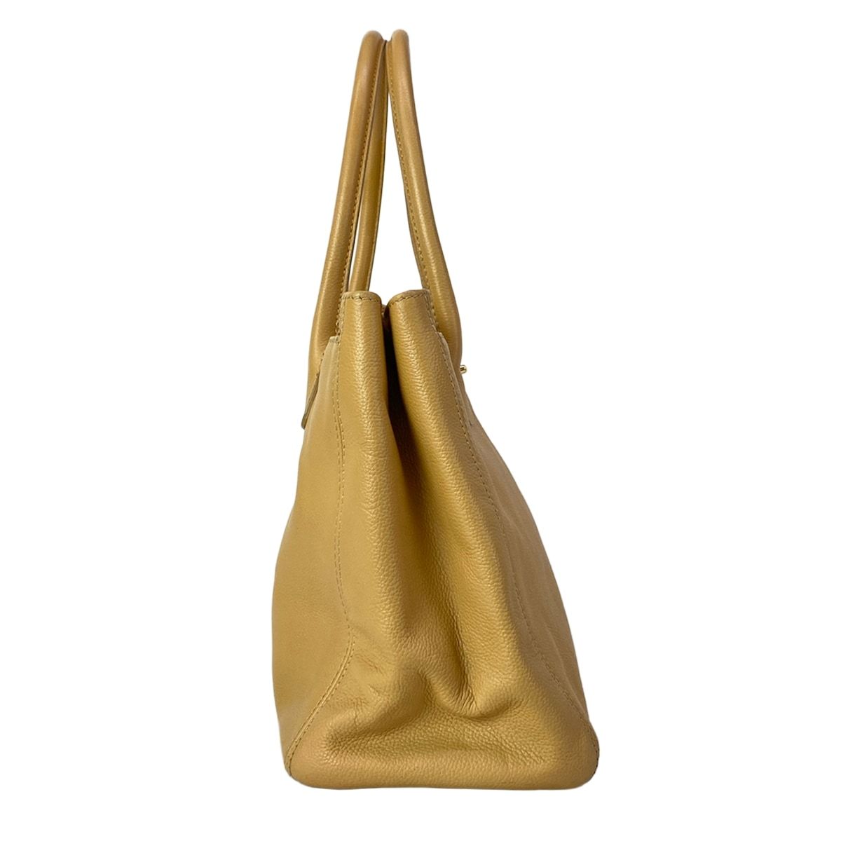 Chanel Tote Bag Executive Line Beige Gold Leather — view 2