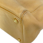 Chanel Tote Bag Executive Line Beige Gold Leather — view 7