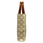 Celine Tote Bag Mini Vertical Cabas Brown Ivory — view 2