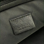 Gucci Clutch Embroidery Black Green Multi — view 8