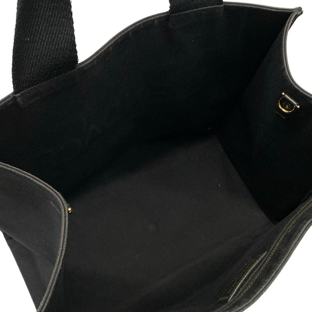 Fendi Tote Bag Black Gold Fendace — view 7