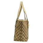 Gucci Tote Bag GG Pattern Sherry Beige Ivory Multi Leather — view 2