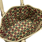 Gucci Tote Bag GG Pattern Sherry Beige Ivory Multi Leather — view 7