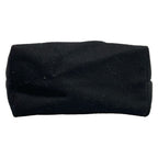Saint Laurent Paris Pouch Embroidered Black Gold Wool Leather — view 3
