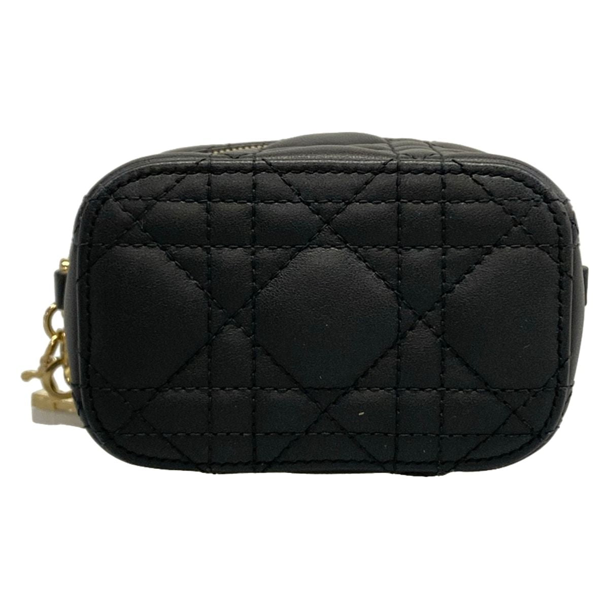 Dior Vanity Lady Micro Black Mini Bag Lambskin — view 5