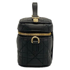 Dior Vanity Lady Micro Black Mini Bag Lambskin — view 4