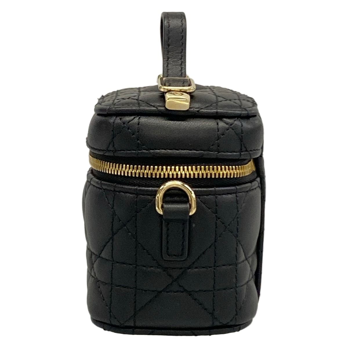 Dior Vanity Lady Micro Black Mini Bag Lambskin — view 4
