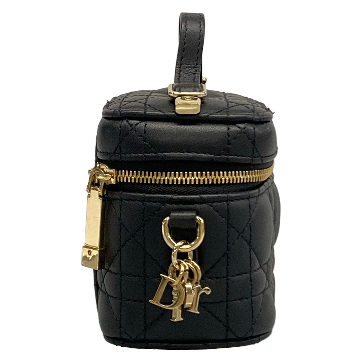 Dior Vanity Lady Micro Black Mini Bag Lambskin — view 2