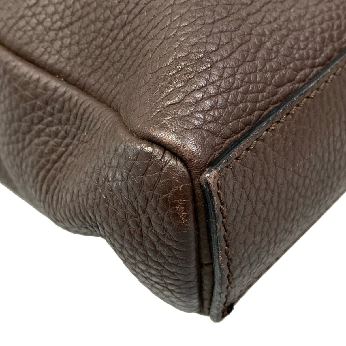 Loewe Tote Bag Dark Brown Leather — view 6