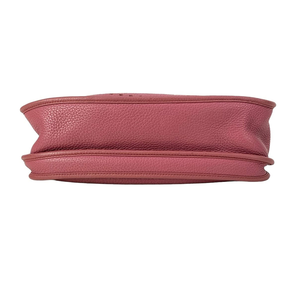 Hermes Shoulder Bag Evelyne 3 III GM Rosewood Silver — view 5