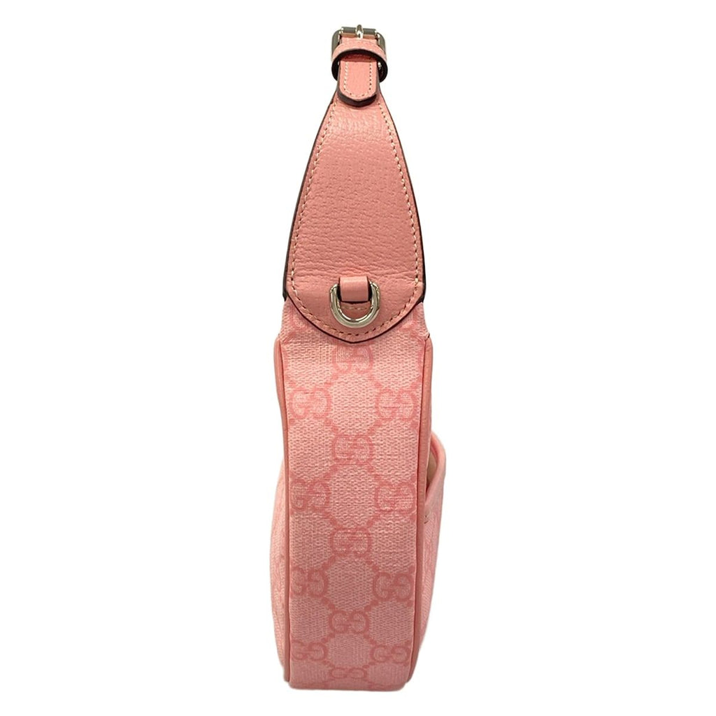 Gucci GG Half Moon Shape Mini Bag Pink Leather — view 2