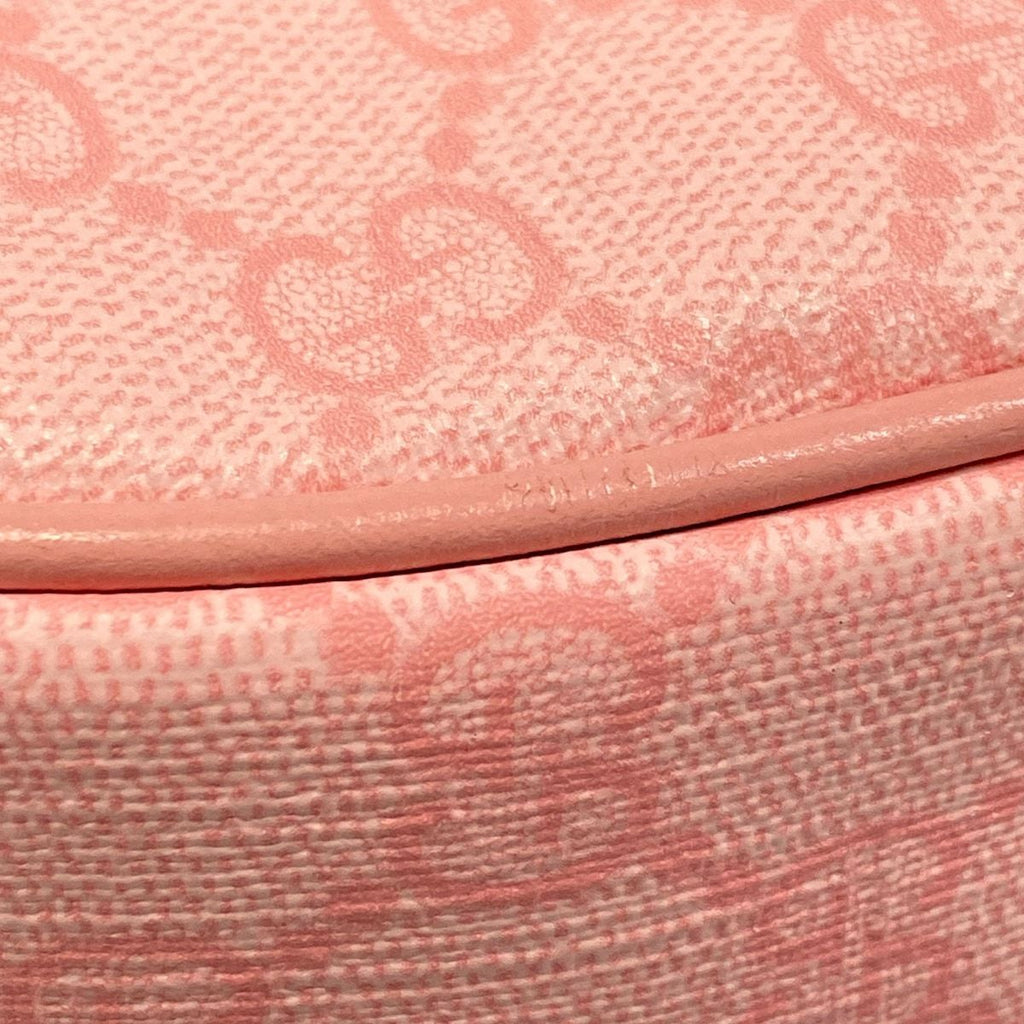 Gucci GG Half Moon Shape Mini Bag Pink Leather — view 6