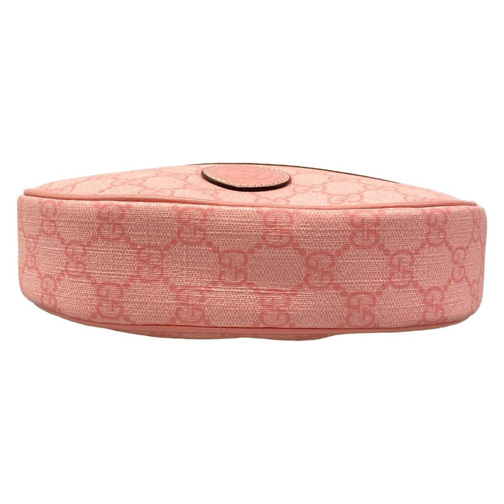Gucci GG Half Moon Shape Mini Bag Pink Leather — view 5